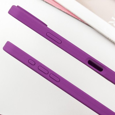 Чохол Silicone Case Full Protective (AA) для Apple iPhone 16 (6.1") Фіолетовий / Grape Чохол Silicone Case Full Protective (AA) для Apple iPhone 16 (6.1") Фіолетовий / Grape
