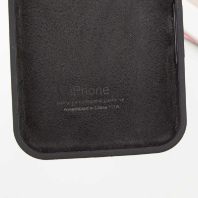 Чохол Silicone Case Full Protective (AA) для Apple iPhone 16 (6.1") Чорний / Black Чохол Silicone Case Full Protective (AA) для Apple iPhone 16 (6.1") Чорний / Black