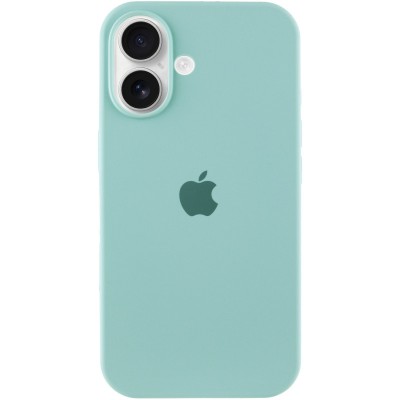 Чохол Silicone Case Full Protective (AA) для Apple iPhone 16 Plus (6.7") Бірюзовий / Beryl Чохол Silicone Case Full Protective (AA) для Apple iPhone 16 Plus (6.7") Бірюзовий / Beryl