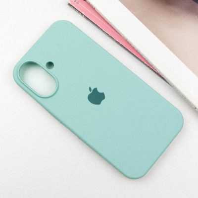 Чохол Silicone Case Full Protective (AA) для Apple iPhone 16 Plus (6.7") Бірюзовий / Beryl Чохол Silicone Case Full Protective (AA) для Apple iPhone 16 Plus (6.7") Бірюзовий / Beryl