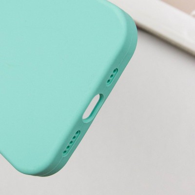 Чохол Silicone Case Full Protective (AA) для Apple iPhone 16 Plus (6.7") Бірюзовий / Marine Green Чохол Silicone Case Full Protective (AA) для Apple iPhone 16 Plus (6.7") Бірюзовий / Marine Green
