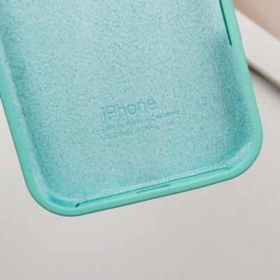 Чохол Silicone Case Full Protective (AA) для Apple iPhone 16 Plus (6.7") Бірюзовий / Marine Green Чохол Silicone Case Full Protective (AA) для Apple iPhone 16 Plus (6.7") Бірюзовий / Marine Green