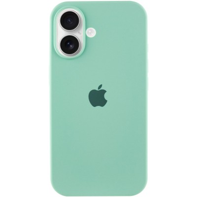 Чохол Silicone Case Full Protective (AA) для Apple iPhone 16 Plus (6.7") Бірюзовий / Turquoise Чохол Silicone Case Full Protective (AA) для Apple iPhone 16 Plus (6.7") Бірюзовий / Turquoise