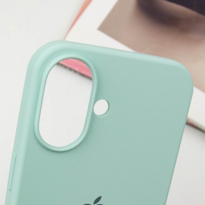 Чохол Silicone Case Full Protective (AA) для Apple iPhone 16 Plus (6.7") Бірюзовий / Turquoise Чохол Silicone Case Full Protective (AA) для Apple iPhone 16 Plus (6.7") Бірюзовий / Turquoise
