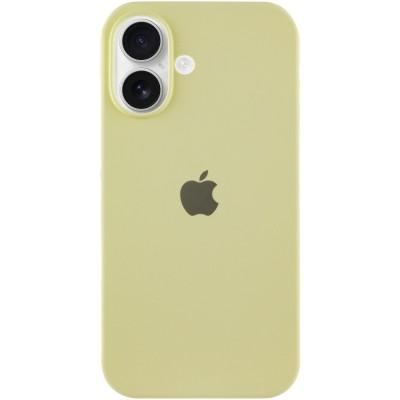 Чохол Silicone Case Full Protective (AA) для Apple iPhone 16 Plus (6.7") Жовтий / Mellow Yellow Чохол Silicone Case Full Protective (AA) для Apple iPhone 16 Plus (6.7") Жовтий / Mellow Yellow
