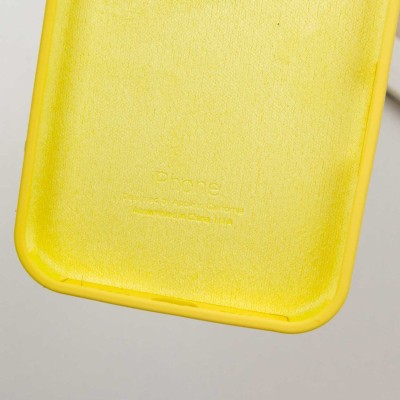Чохол Silicone Case Full Protective (AA) для Apple iPhone 16 Plus (6.7") Жовтий / Yellow Чохол Silicone Case Full Protective (AA) для Apple iPhone 16 Plus (6.7") Жовтий / Yellow