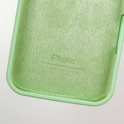 Чохол Silicone Case Full Protective (AA) для Apple iPhone 16 Plus (6.7") Зелений / Pistachio Чохол Silicone Case Full Protective (AA) для Apple iPhone 16 Plus (6.7") Зелений / Pistachio