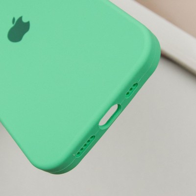 Чохол Silicone Case Full Protective (AA) для Apple iPhone 16 Plus (6.7") Зелений / Spearmint Чохол Silicone Case Full Protective (AA) для Apple iPhone 16 Plus (6.7") Зелений / Spearmint