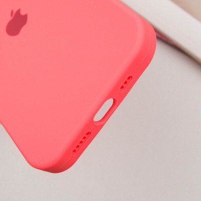 Чохол Silicone Case Full Protective (AA) для Apple iPhone 16 Plus (6.7") Кавуновий / Watermelon red Чохол Silicone Case Full Protective (AA) для Apple iPhone 16 Plus (6.7") Кавуновий / Watermelon red