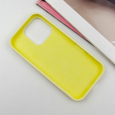 Чохол Silicone Case Full Protective (AA) для Apple iPhone 16 Pro (6.3") Жовтий / Mellow Yellow Чохол Silicone Case Full Protective (AA) для Apple iPhone 16 Pro (6.3") Жовтий / Mellow Yellow