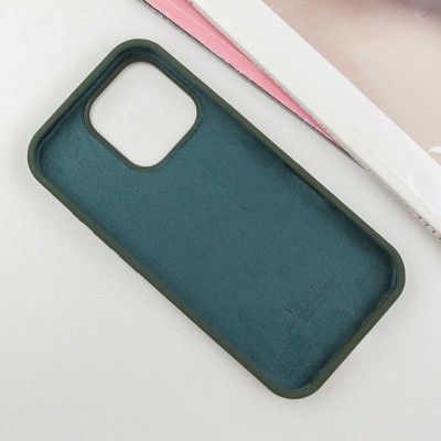 Чохол Silicone Case Full Protective (AA) для Apple iPhone 16 Pro (6.3") Зелений / Cyprus Green Чохол Silicone Case Full Protective (AA) для Apple iPhone 16 Pro (6.3") Зелений / Cyprus Green