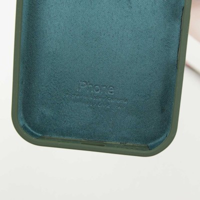 Чохол Silicone Case Full Protective (AA) для Apple iPhone 16 Pro (6.3") Зелений / Cyprus Green Чохол Silicone Case Full Protective (AA) для Apple iPhone 16 Pro (6.3") Зелений / Cyprus Green