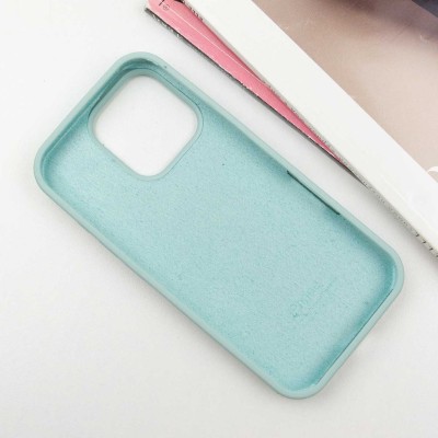 Чохол Silicone Case Full Protective (AA) для Apple iPhone 16 Pro Max (6.9") Бірюзовий / Beryl Чохол Silicone Case Full Protective (AA) для Apple iPhone 16 Pro Max (6.9") Бірюзовий / Beryl