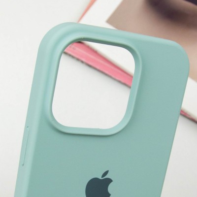 Чохол Silicone Case Full Protective (AA) для Apple iPhone 16 Pro Max (6.9") Бірюзовий / Beryl Чохол Silicone Case Full Protective (AA) для Apple iPhone 16 Pro Max (6.9") Бірюзовий / Beryl