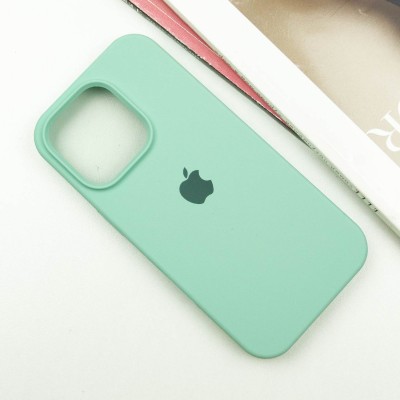 Чохол Silicone Case Full Protective (AA) для Apple iPhone 16 Pro Max (6.9") Бірюзовий / Turquoise Чохол Silicone Case Full Protective (AA) для Apple iPhone 16 Pro Max (6.9") Бірюзовий / Turquoise