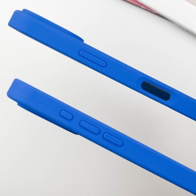 Чохол Silicone Case Full Protective (AA) для Apple iPhone 16 Pro Max (6.9") Синій / Capri Blue Чохол Silicone Case Full Protective (AA) для Apple iPhone 16 Pro Max (6.9") Синій / Capri Blue