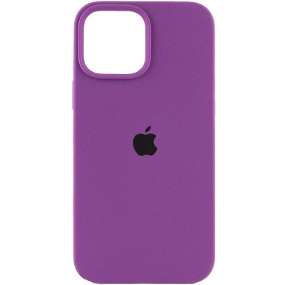 Чохол Silicone Case Full Protective (AA) для Apple iPhone 16 Pro Max (6.9") Фіолетовий / Grape Чохол Silicone Case Full Protective (AA) для Apple iPhone 16 Pro Max (6.9") Фіолетовий / Grape