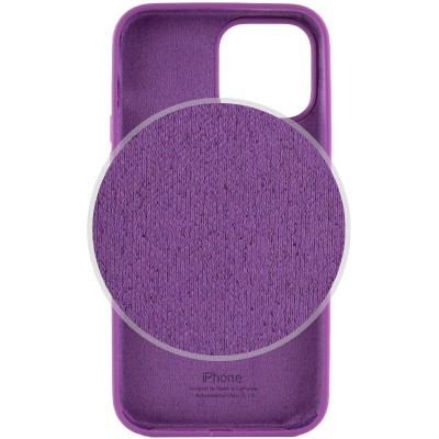 Чохол Silicone Case Full Protective (AA) для Apple iPhone 16 Pro Max (6.9") Фіолетовий / Grape Чохол Silicone Case Full Protective (AA) для Apple iPhone 16 Pro Max (6.9") Фіолетовий / Grape