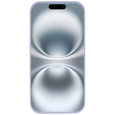 Чохол Silicone Case Full Protective (AA) для Apple iPhone 16e (6.1") Блакитний / Lilac Blue