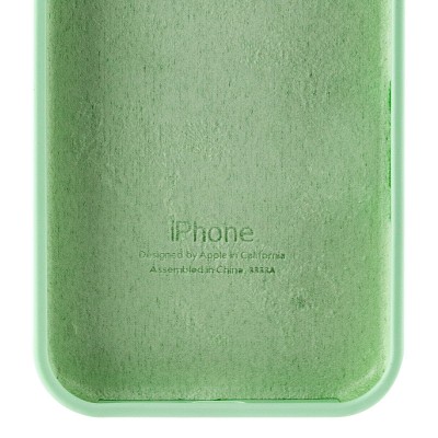 Чохол Silicone Case Full Protective (AA) для Apple iPhone 16e (6.1") Зелений / Pistachio Чохол Silicone Case Full Protective (AA) для Apple iPhone 16e (6.1") Зелений / Pistachio