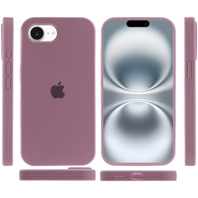 Чохол Silicone Case Full Protective (AA) для Apple iPhone 16e (6.1") Ліловий / Lilac Pride Чохол Silicone Case Full Protective (AA) для Apple iPhone 16e (6.1") Ліловий / Lilac Pride