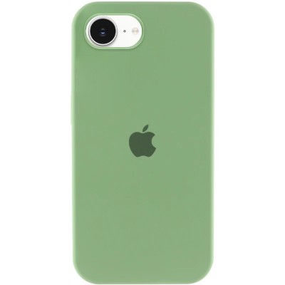 Чохол Silicone Case Full Protective (AA) для Apple iPhone 16e (6.1") М'ятний / Mint