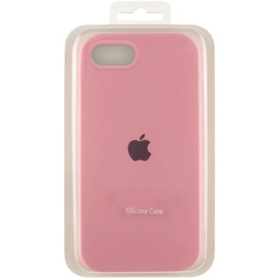 Чохол Silicone Case Full Protective (AA) для Apple iPhone 16e (6.1") Рожевий / Light pink