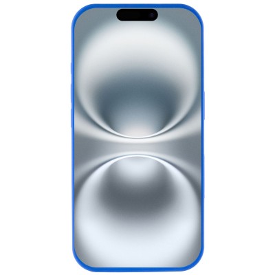 Чохол Silicone Case Full Protective (AA) для Apple iPhone 16e (6.1") Синій / Capri Blue Чохол Silicone Case Full Protective (AA) для Apple iPhone 16e (6.1") Синій / Capri Blue