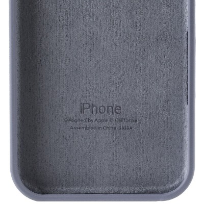 Чохол Silicone Case Full Protective (AA) для Apple iPhone 16e (6.1") Сірий / Lavender Gray Чохол Silicone Case Full Protective (AA) для Apple iPhone 16e (6.1") Сірий / Lavender Gray