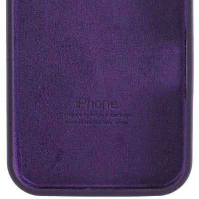 Чохол Silicone Case Full Protective (AA) для Apple iPhone 16e (6.1") Фіолетовий / Elderberry Чохол Silicone Case Full Protective (AA) для Apple iPhone 16e (6.1") Фіолетовий / Elderberry