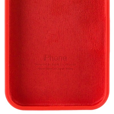 Чохол Silicone Case Full Protective (AA) для Apple iPhone 16e (6.1") Червоний / Red