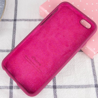 Чохол Silicone Case Full Protective (AA) для Apple iPhone 6/6s (4.7") Бордовий / Maroon Чохол Silicone Case Full Protective (AA) для Apple iPhone 6/6s (4.7") Бордовий / Maroon