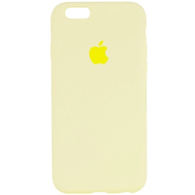 Чохол Silicone Case Full Protective (AA) для Apple iPhone 6/6s (4.7") Жовтий / Mellow Yellow Чохол Silicone Case Full Protective (AA) для Apple iPhone 6/6s (4.7") Жовтий / Mellow Yellow