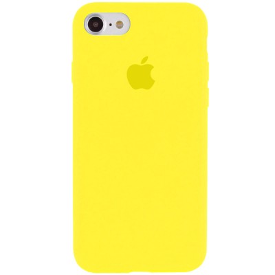Чохол Silicone Case Full Protective (AA) для Apple iPhone 6/6s (4.7") Жовтий / Neon Yellow Чохол Silicone Case Full Protective (AA) для Apple iPhone 6/6s (4.7") Жовтий / Neon Yellow