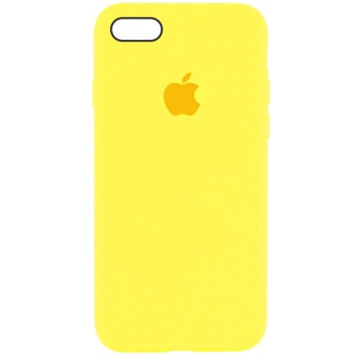 Чохол Silicone Case Full Protective (AA) для Apple iPhone 6/6s (4.7") Жовтий / Yellow Чохол Silicone Case Full Protective (AA) для Apple iPhone 6/6s (4.7") Жовтий / Yellow