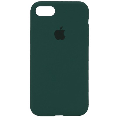 Чохол Silicone Case Full Protective (AA) для Apple iPhone 6/6s (4.7") Зелений / Forest green Чохол Silicone Case Full Protective (AA) для Apple iPhone 6/6s (4.7") Зелений / Forest green