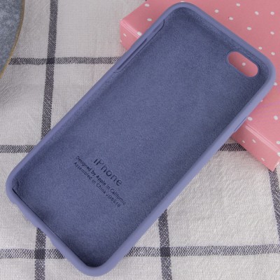 Чохол Silicone Case Full Protective (AA) для Apple iPhone 6/6s (4.7") Сірий / Lavender Gray Чохол Silicone Case Full Protective (AA) для Apple iPhone 6/6s (4.7") Сірий / Lavender Gray
