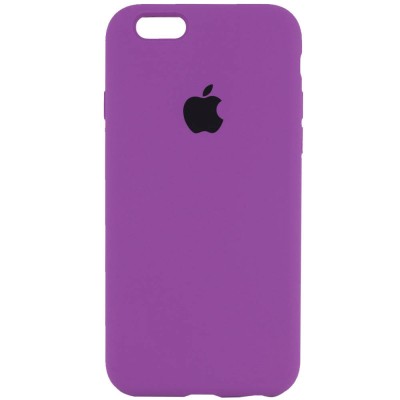 Чохол Silicone Case Full Protective (AA) для Apple iPhone 6/6s (4.7") Фіолетовий / Grape Чохол Silicone Case Full Protective (AA) для Apple iPhone 6/6s (4.7") Фіолетовий / Grape