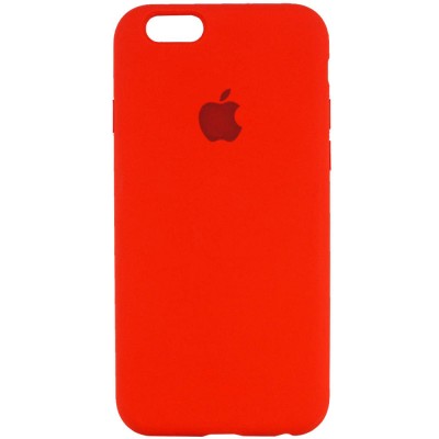 Чохол Silicone Case Full Protective (AA) для Apple iPhone 6/6s (4.7") Червоний / Red Чохол Silicone Case Full Protective (AA) для Apple iPhone 6/6s (4.7") Червоний / Red