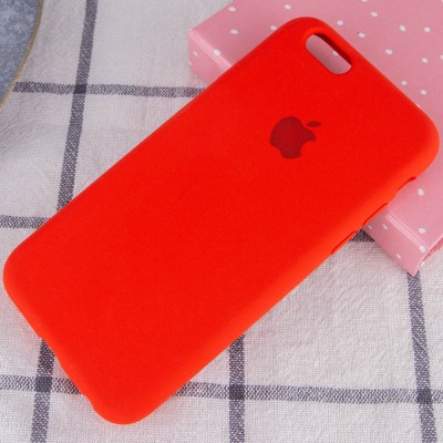 Чохол Silicone Case Full Protective (AA) для Apple iPhone 6/6s (4.7") Червоний / Red Чохол Silicone Case Full Protective (AA) для Apple iPhone 6/6s (4.7") Червоний / Red