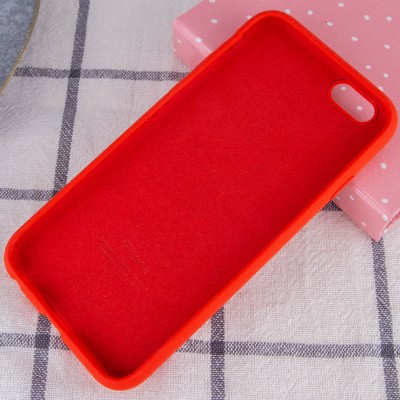 Чохол Silicone Case Full Protective (AA) для Apple iPhone 6/6s (4.7") Червоний / Red Чохол Silicone Case Full Protective (AA) для Apple iPhone 6/6s (4.7") Червоний / Red