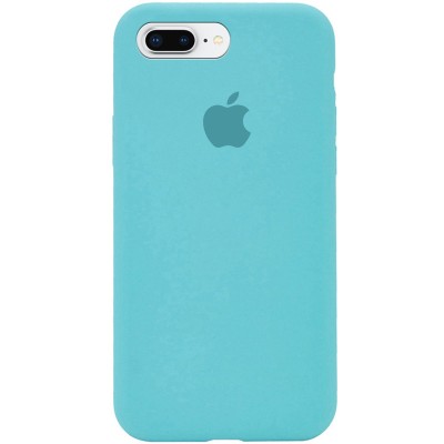 Чохол Silicone Case Full Protective (AA) для Apple iPhone 7 plus / 8 plus (5.5") Бірюзовий / Marine Green Чохол Silicone Case Full Protective (AA) для Apple iPhone 7 plus / 8 plus (5.5") Бірюзовий / Marine Green