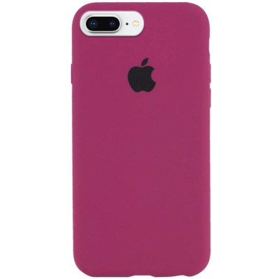 Чохол Silicone Case Full Protective (AA) для Apple iPhone 7 plus / 8 plus (5.5") Бордовий / Maroon Чохол Silicone Case Full Protective (AA) для Apple iPhone 7 plus / 8 plus (5.5") Бордовий / Maroon