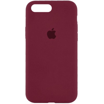Чохол Silicone Case Full Protective (AA) для Apple iPhone 7 plus / 8 plus (5.5") Бордовий / Plum Чохол Silicone Case Full Protective (AA) для Apple iPhone 7 plus / 8 plus (5.5") Бордовий / Plum