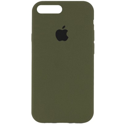 Чохол Silicone Case Full Protective (AA) для Apple iPhone 7 plus / 8 plus (5.5") Зелений / Dark Olive Чохол Silicone Case Full Protective (AA) для Apple iPhone 7 plus / 8 plus (5.5") Зелений / Dark Olive