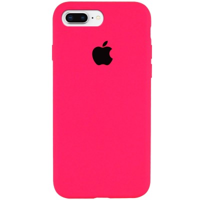 Чохол Silicone Case Full Protective (AA) для Apple iPhone 7 plus / 8 plus (5.5") Рожевий / Barbie pink Чохол Silicone Case Full Protective (AA) для Apple iPhone 7 plus / 8 plus (5.5") Рожевий / Barbie pink