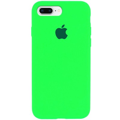 Чохол Silicone Case Full Protective (AA) для Apple iPhone 7 plus / 8 plus (5.5") Салатовий / Neon Green Чохол Silicone Case Full Protective (AA) для Apple iPhone 7 plus / 8 plus (5.5") Салатовий / Neon Green