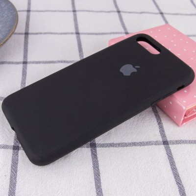 Чохол Silicone Case Full Protective (AA) для Apple iPhone 7 plus / 8 plus (5.5") Чорний / Black Чохол Silicone Case Full Protective (AA) для Apple iPhone 7 plus / 8 plus (5.5") Чорний / Black
