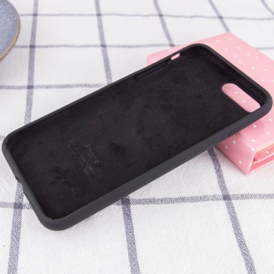 Чохол Silicone Case Full Protective (AA) для Apple iPhone 7 plus / 8 plus (5.5") Чорний / Black Чохол Silicone Case Full Protective (AA) для Apple iPhone 7 plus / 8 plus (5.5") Чорний / Black
