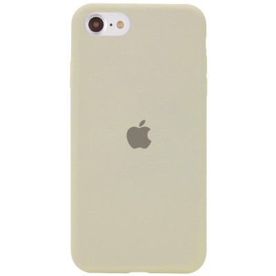 Чохол Silicone Case Full Protective (AA) для Apple iPhone SE (2020) Бежевий / Antigue White Чохол Silicone Case Full Protective (AA) для Apple iPhone SE (2020) Бежевий / Antigue White